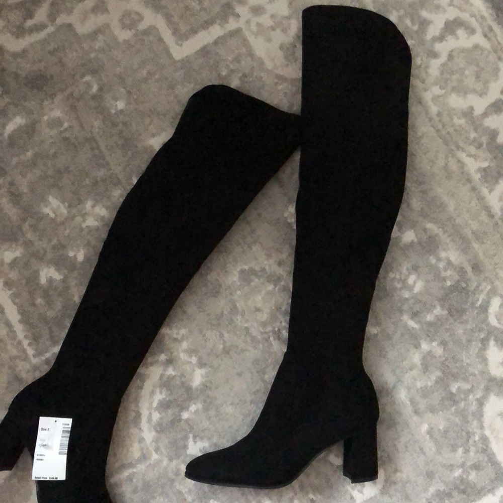 NEW Marc Fisher Knee high black Boots - Picture 12 of 15